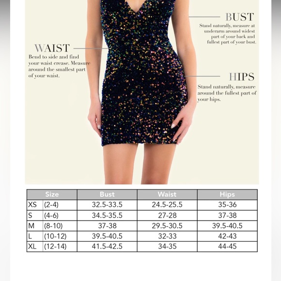 BNWT Helsi Serena gown Iridescent multi/black XL - Picture 8 of 8